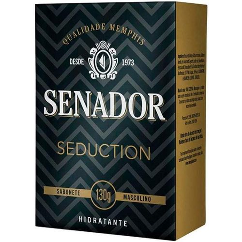 Sabonete em Barra Perfumado Seduction Senador 130g