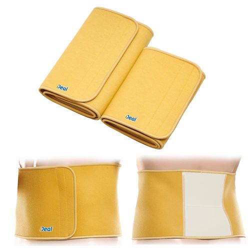 Faixa Abdominal e Toracica Ideal Elástica Tamanho M 20cm com 1 Unidade