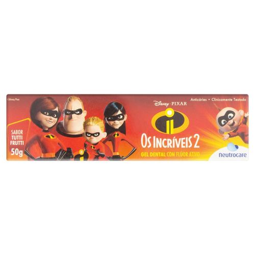 Gel Dental Boni Kids Neutrocare Incríveis Tutti-Frutti 50g