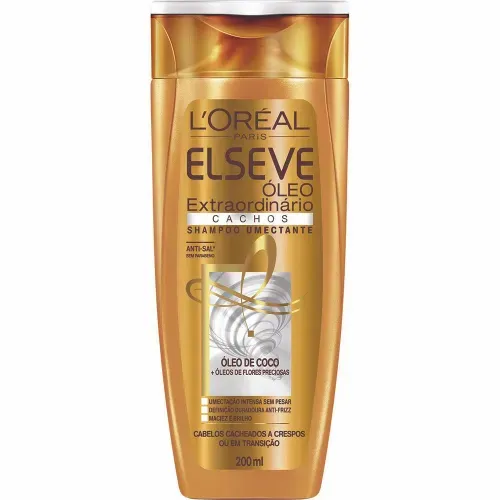 Shampoo Elseve Óleo Extraordinário Cachos 200ml