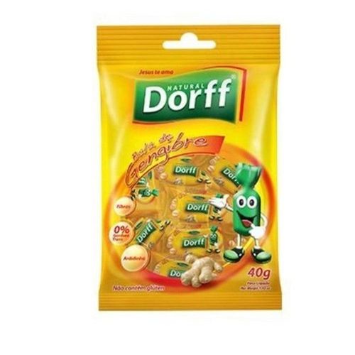 Balas de Gengibre Natural Dorff 40g