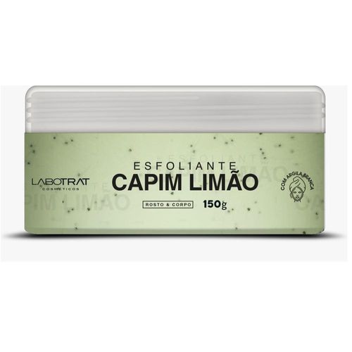 Labotrat Creme Esfoliante Corpo e Rosto Capim Limão 150g