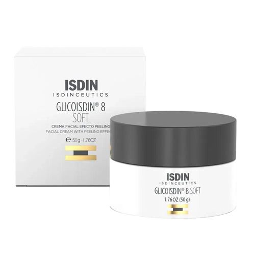 Creme Facial Efeito Peeling Glicoisdin 8 Soft Isdinceutics 50g