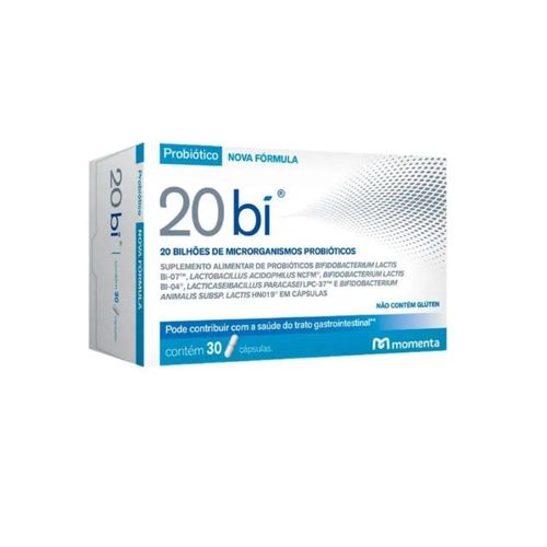 20Bi Suplemento Alimentar Momenta com 30 Cápsulas