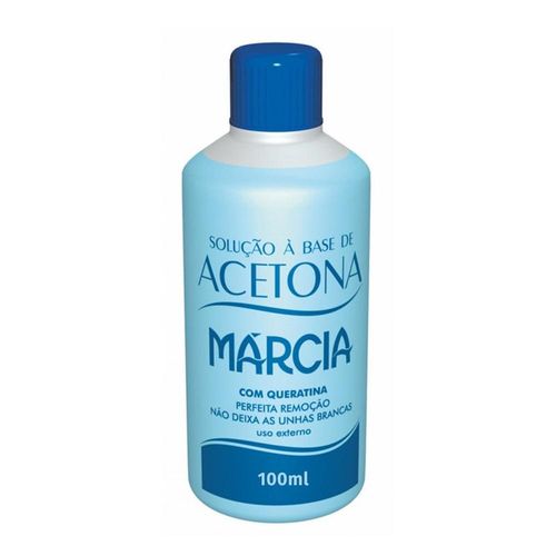 Removedor de Esmalte com Acetona Márcia 100ml