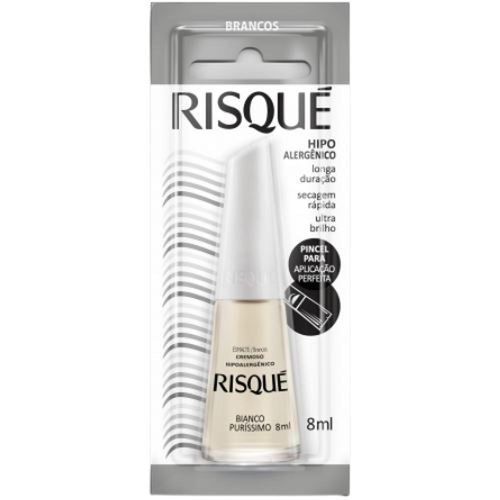 Esmalte Risqué Bianco Puríssimo 8ml