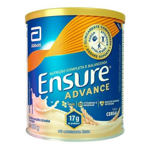 Suplemento Nutricional Sabor Cereal Ensure Advance 400g