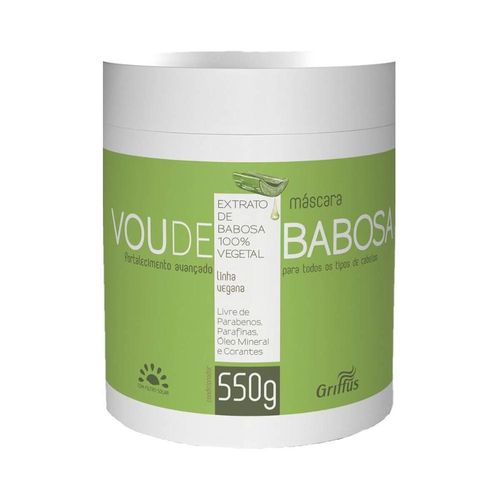 Griffus Máscara Capilar Vou de Babosa 550g