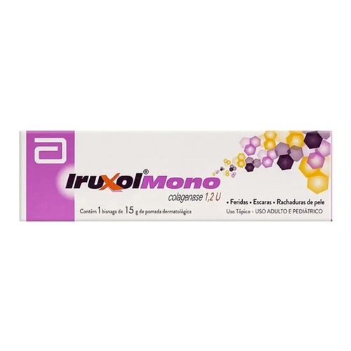 Iruxol Mono 1,2U/g Pomada de Uso Dermatológico Bisnaga 15g