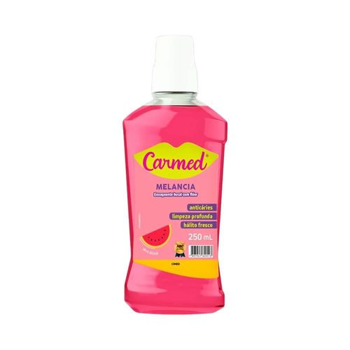 Enxaguante Bucal Carmed Sabor Melancia 250ml