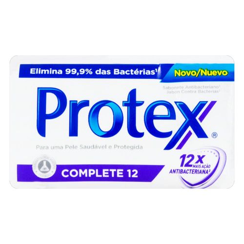 Sabonete Antibacteriano em Barra Complete 12 Protex 90g