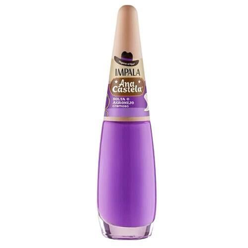 Esmalte Impala Ana Castela Cremoso Solta o Agronejo! Blister 7,5ml