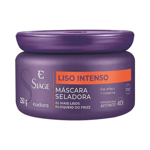 Máscara Capilar Siàge Liso Intenso Eudora 250g