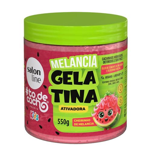 Gelatina Modeladora Salon Line #Todecacho Kids Melancia 550g