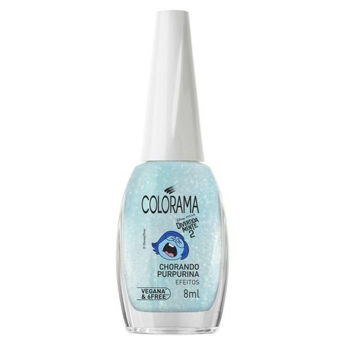 Esmalte Colorama Cintilante Coleção Divertidamente 2 Chorando Purpurina 8ml
