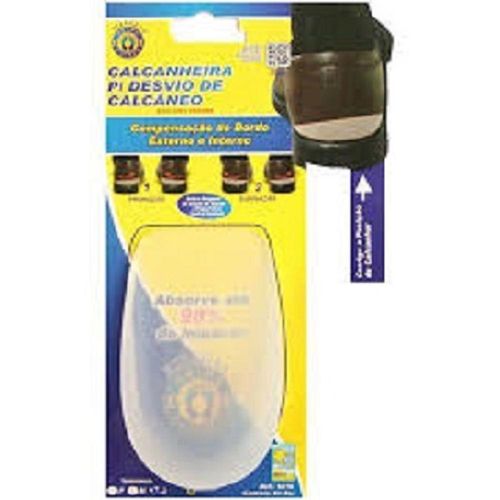 Calçanheira para Desvio Calcâneo Tamanho M Siligel com 1 Par