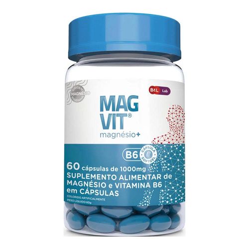 Magvit + B6 com 60 Cápsulas