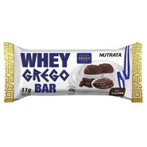 Whey Grego Barra Proteica Brigadeiro 40g