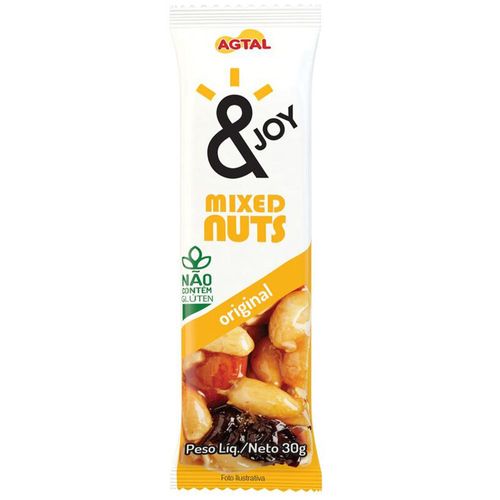 Barra de Cereal Mixed Nuts Original Agtal 30g