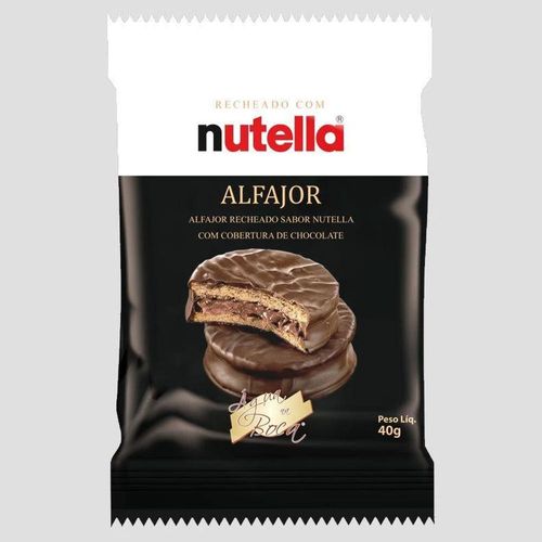 Alfajor Água Na Boca Nutella 40g