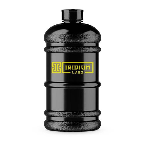 Galão Iridium Labs Hidratação Prática Esportes E Academia Cor Preto 2,2L