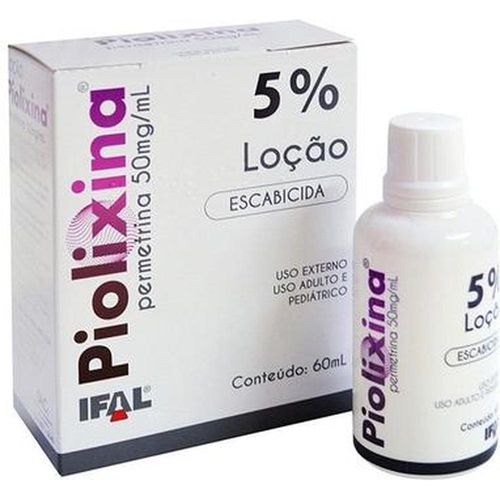 Piolixina Loção Tópica 5% 60ml