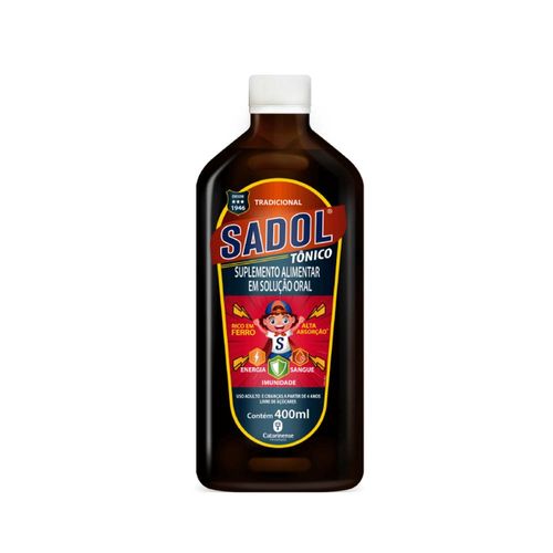 Tônico Sadol Tradicional 400ml