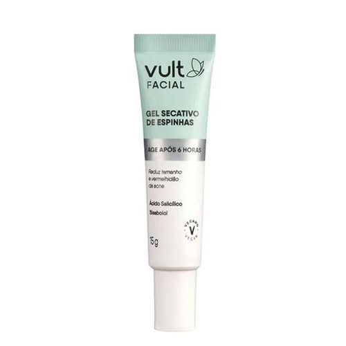 Gel Secativo de Espinhas Vult Facial 15g