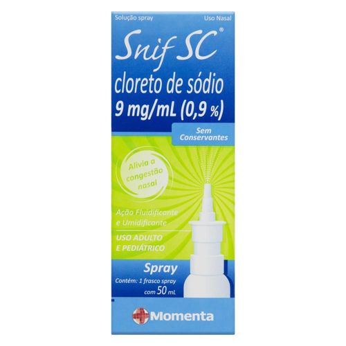 Snif SC 9mg/ml Solução Nasal Spray 50ml