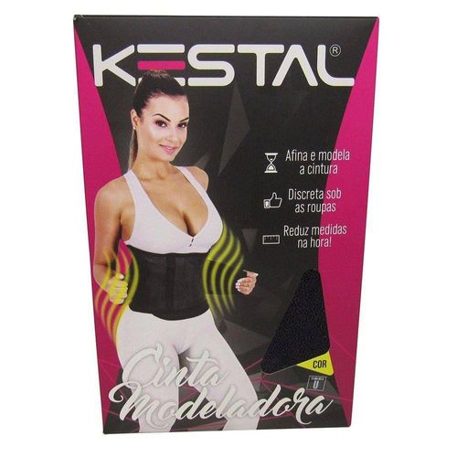 Cinta Modeladora KSN062 Kestal Preto com 1 Unidade