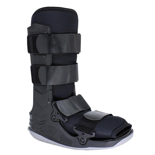 Bota Imobilizadora Curta Kestal Exofoot Preto Cinza Tamanho M com 1 Unidade