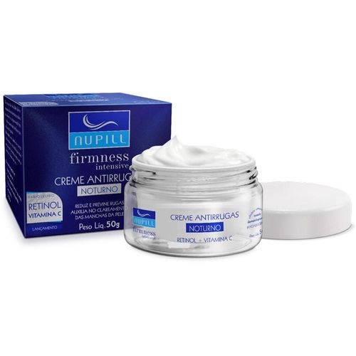 Creme Facial Antirrugas Noturno Nupill Firmness Intensive 50g