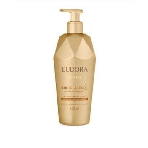 Eudora Loção Hidratante Corporal La Piel Ambar Dourado 400ml
