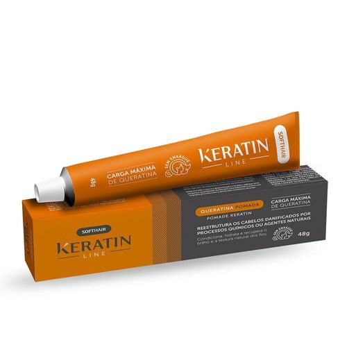 Pomada Capilar Soft Hair Keratin Line Intensive 48G