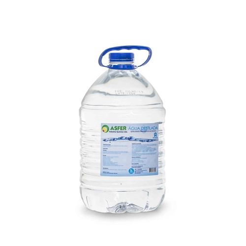 Água Destilada Asfer 5L
