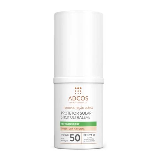 Protetor Solar Stick Adcos Ultraleve FPS 50 Nude 15g