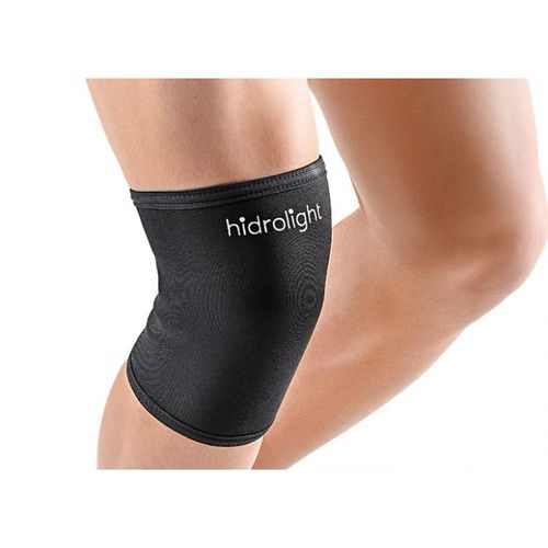 Hidrolight Orthope Joelheira Lisa Curta Preta Tamanho GG com 1 Unidade