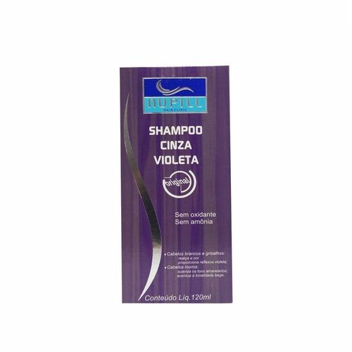 Shampoo Nupill Cinza Violeta 120ml