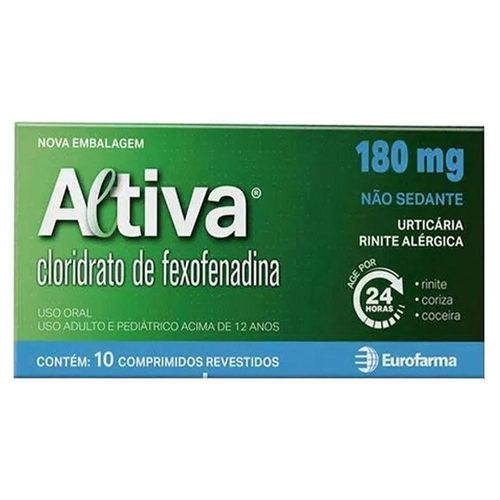 Altiva 180mg com 10 Comprimidos Revestidos
