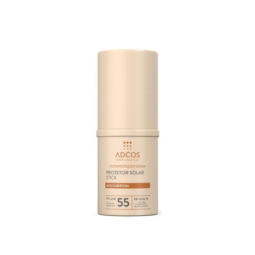 Filtro Solar Adcos FPS 55 Cor Beige 17g