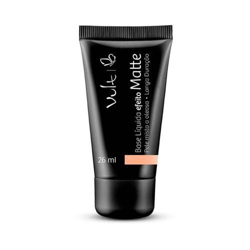 Base Líquida Vult Rosa N°01 Efeito Matte 26ml