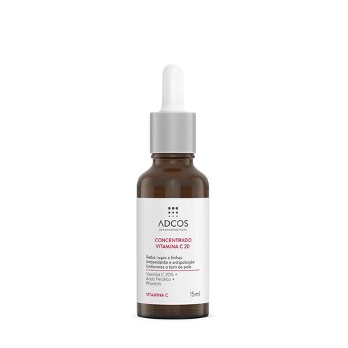Sérum Concentrado Adcos Derma Complex com 20% Vitamina C 15ml