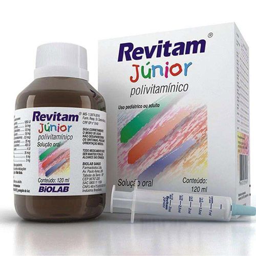 Revitam Júnior Solução de Uso Oral Frasco 120ml