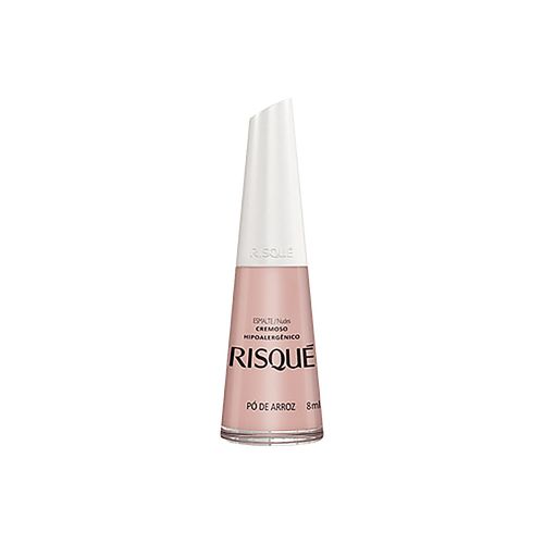 Esmalte Risqué Nudes Cremoso Pó de Arroz 8ml