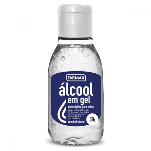 Álcool Gel 70% Farmax Neutro 50g