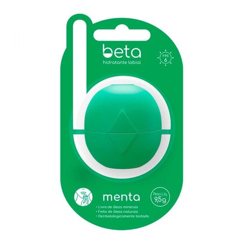 Hidratante Labial Beta Menta 9,5g