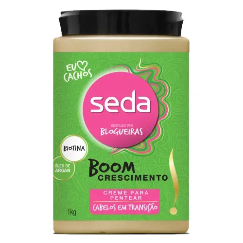 Creme para Pentear Seda Boom Definição Super Hidratação 1kg