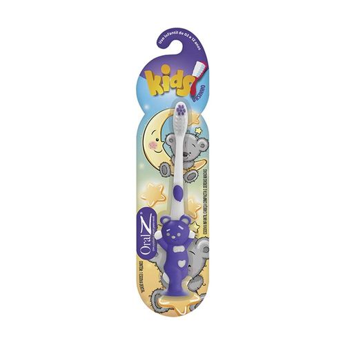 Escova Dental Infantil Art Brink Kids Ursinho com 1 Unidade