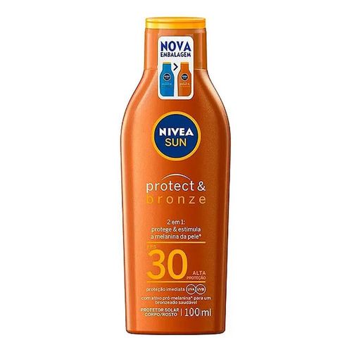 Nivea Sun Loção Protect & Bronze FPS 30 100ml
