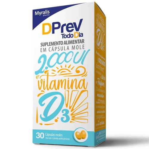Dprev 2.000UI Todo Dia 30 Cápsulas